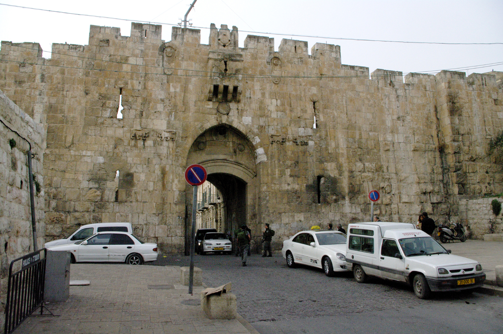 Львиные ворота. Отсюда начинается Виа Долороза (Via Dolorosa,