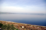 Еще одна фотография Галилейского моря. Сделана с его западного берега