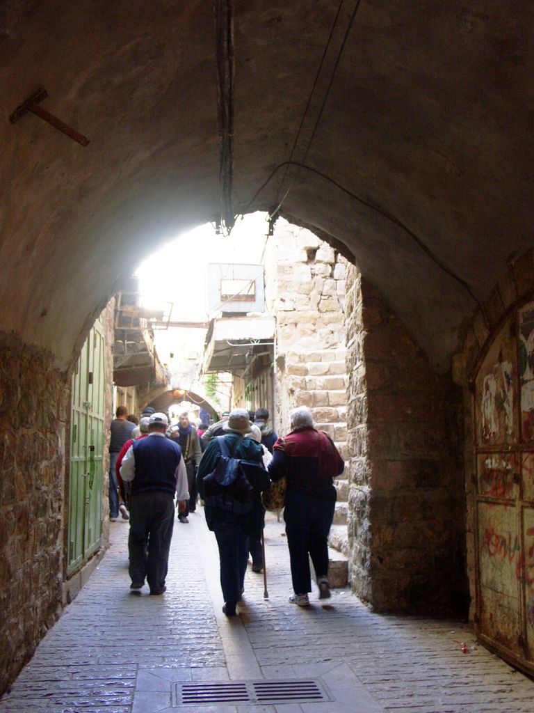 Улицы города Хеврон в Израиле.