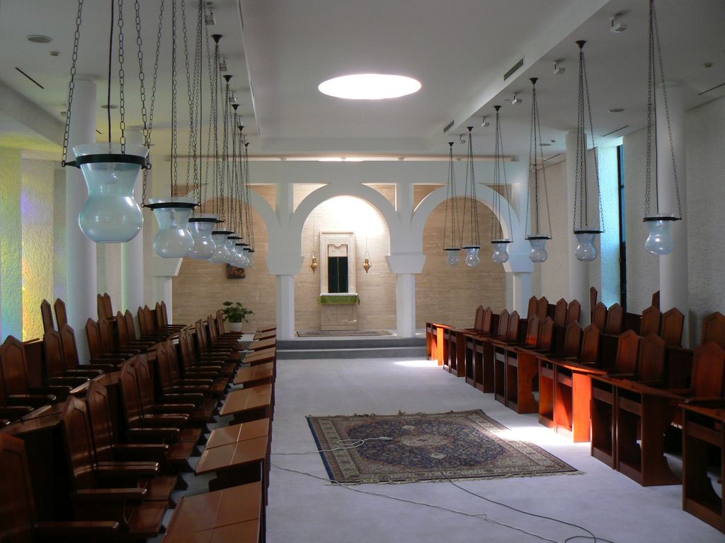 Галилейский дом. Зал священных писаний