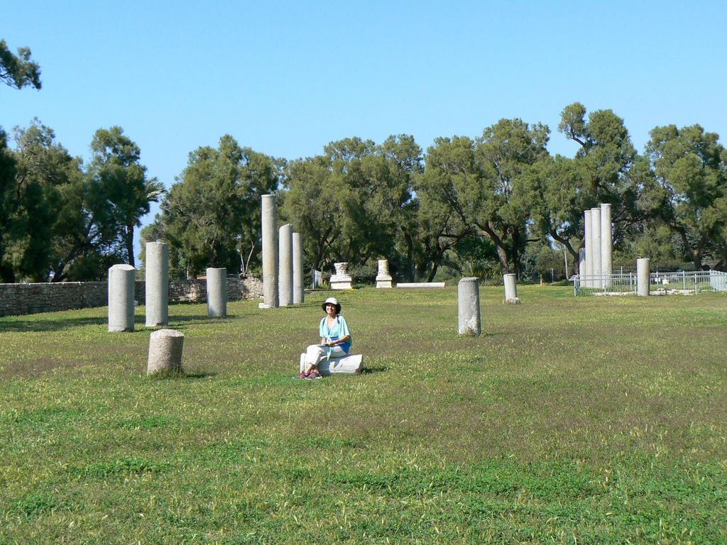 Древнеримские колонны.