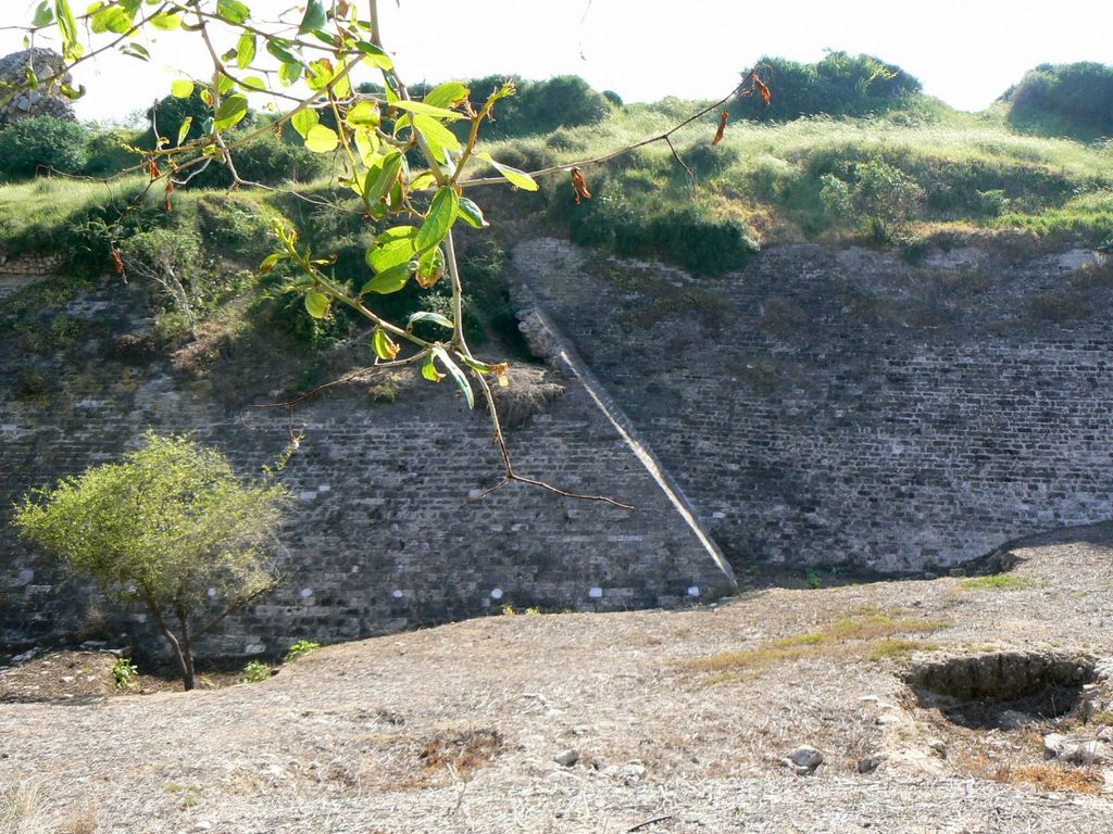 Стены Ашкелона  мусульманского периода.