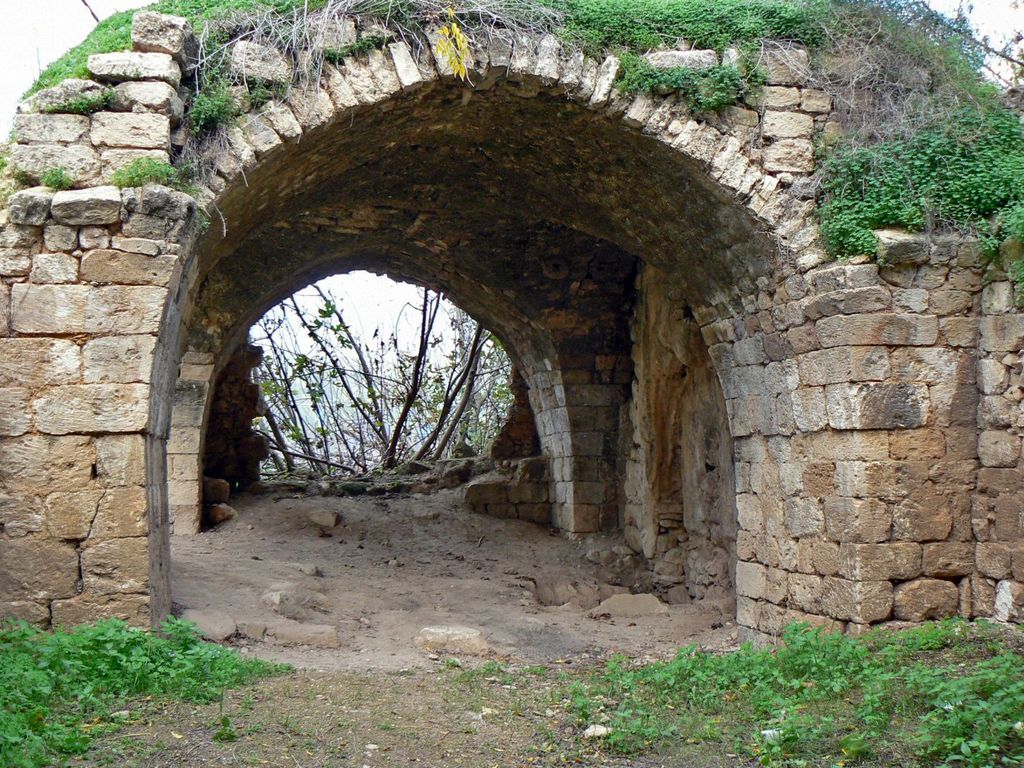 Остатки мельницы оттоманского периода в парке мемориала «Конвой