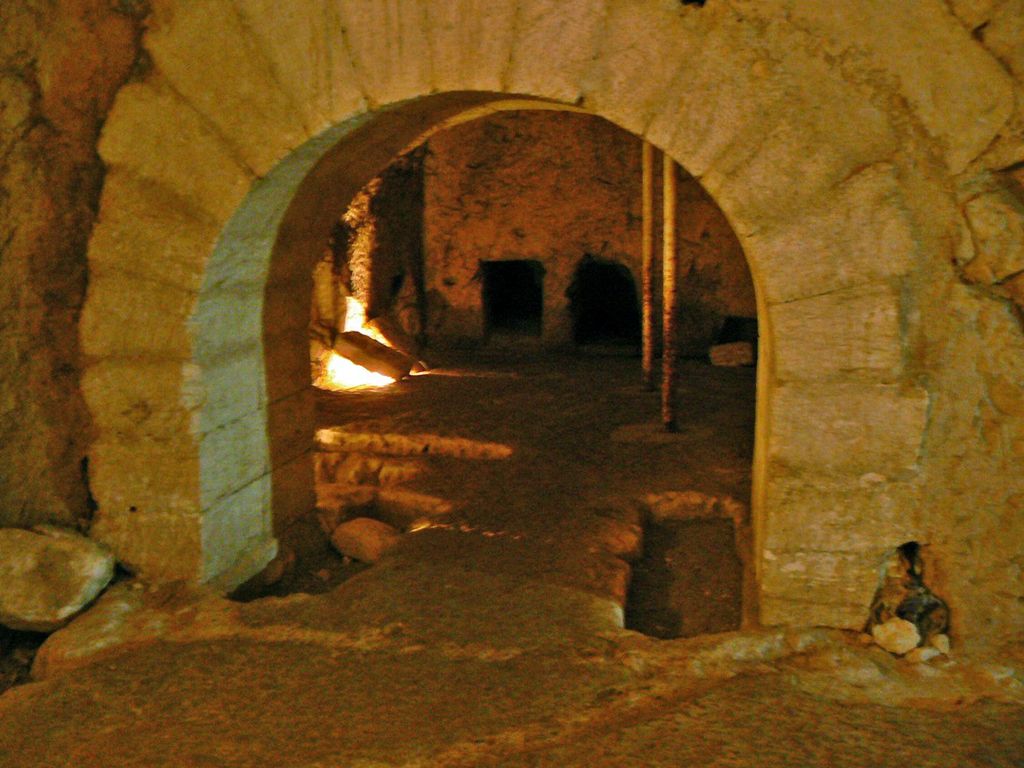 Бейт Шеарим. Боковой зал пещеры ха-Наси.