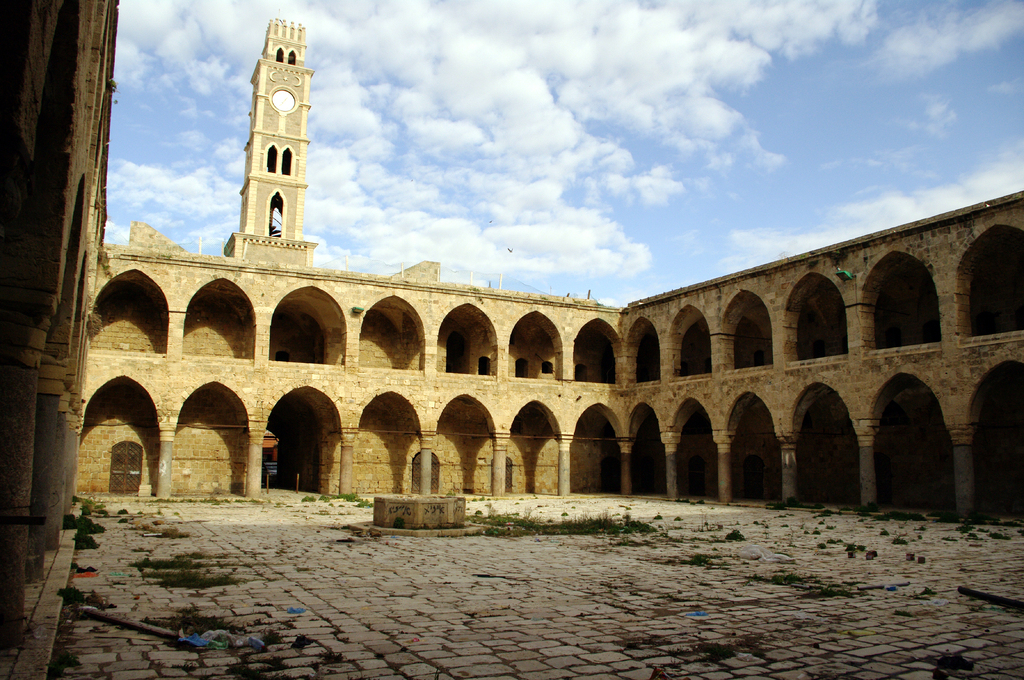Старый Акко. Хан Эль-Умдан - единственный постоялый двор,