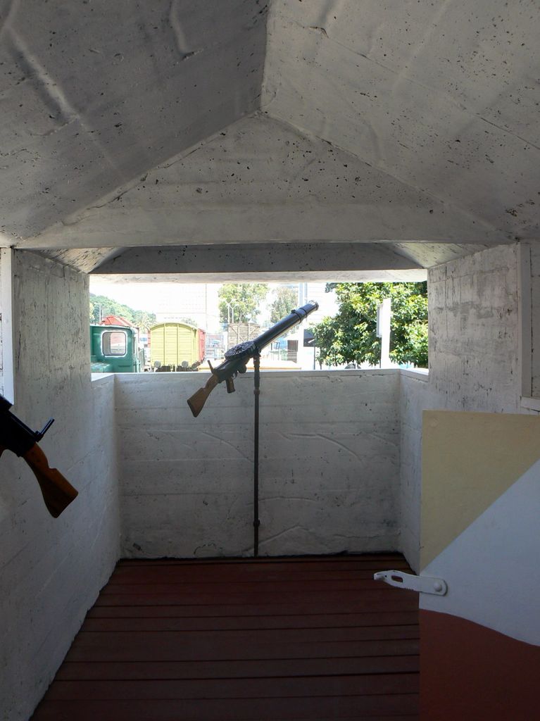 Бункер внутри.