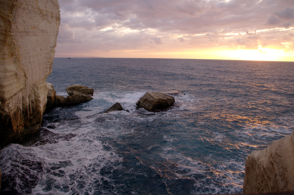 Закат на мысе Рош Ха-Никра стоят того, чтобы