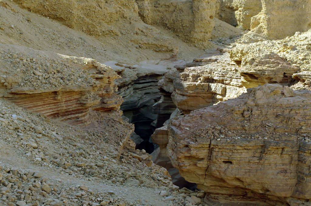 Так Красный каньон выглядит сверху. Это снято при