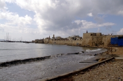 Фотография Акко со стороны моря.