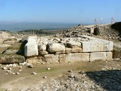 Тель Хацор. Алтарь ханаанского Хацора.