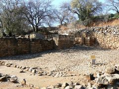 Площадь перед воротами в древний израильский город Дан.