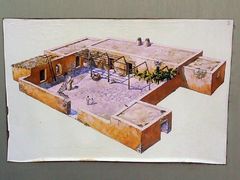 Реконструкция дома рыбака в Вифсаиде.