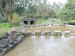 Старая мельница в парке Ярден.