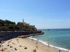 Вид на Яффо со стороны Тель-Авива.